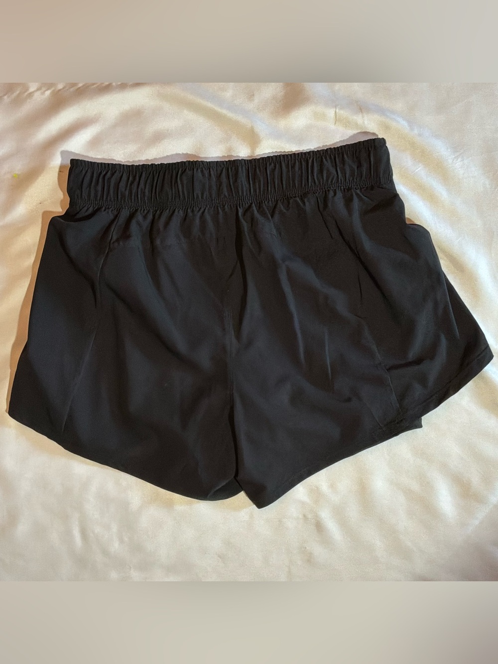 Avia Black Women's Athletic Shorts with Inner Liner - Picture 3 of 5